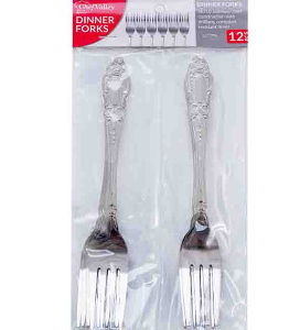 43636 - CH99201 12 Pcs Dinner Forks
