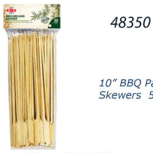 48350 - 86160  6'BBQ Paddle Skewer 50ct