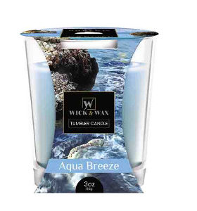 38040 - 96036  3.5oz Tumbler Candle Aqua Breeze