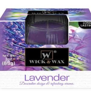 51296 - 86051 3oz Box Candle Lavender