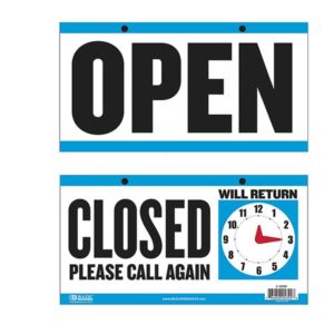 21328 - 4399 Clock Sing Closed W/Open 6 x 11.5