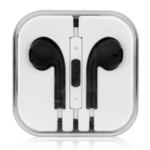 57447 - 6002  WS10117 WTW  Earpods Apple Style Black