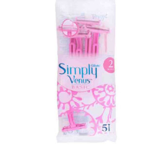 55143 - Gillette Simply Venus 5pk dz