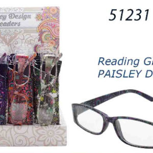 51231 - 2959 Reading Glasses Paisley 24ct