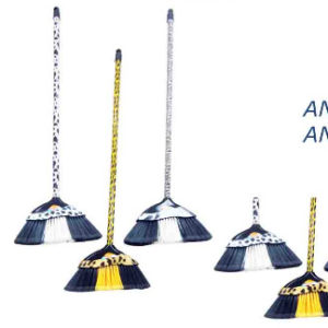 45763 - Animal Print Angle Broom CH87066B