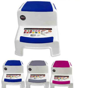 42636 - 11 Inch Plastic 2 Steps Stool CH85961