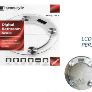 11178 - CH20031 LCD Display Personal Scale Round