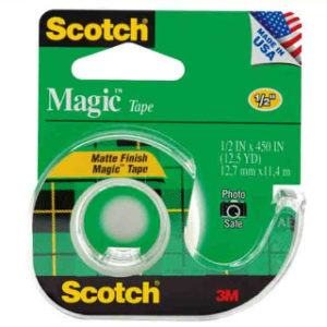 22228 - 2220 Scotch Magic Tape (Green) #104 12Pc