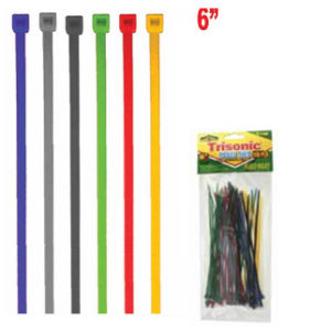 12061 - TS-1196M 50B/100B 6' Cable Tie 100P/Mix