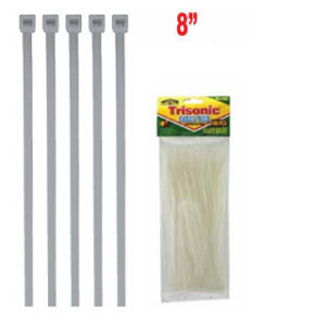 12058 - TS-1198C 50B/100B 8" Cabl Tie 100P/BG