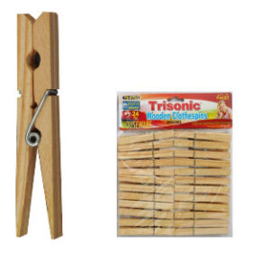 14136 - TS-P703 Wooden Clothespins
