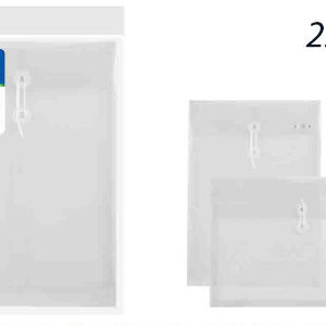 22178 - 3198 String Envelope Letter Size Clear Top/Side Loading