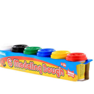 21657 - 3310  2 oz. Multicolor Modeling Dough (6/Pack).