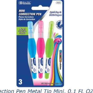 22176 - 1615 Correction Pen Metal Tip Mini 3Pk