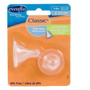 29111 - 72477  2Pk Evenflo Bottle Nipple