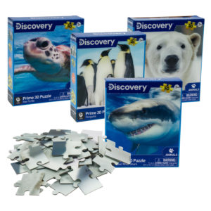 59705 - 48951  50 Piece Sea And Polar Animals 3D Puzzle 4 Asst