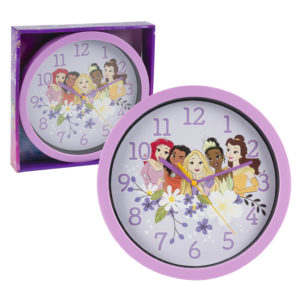 29172 - 63715 Disney Princesses Wall Clock 10"