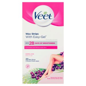 58290 - HB27698 Veet Wax Strips Normal Skin 20ct
