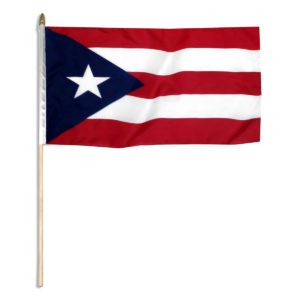 51251 - SS-20393-9 PR Flag Navy Blue 12 x 18