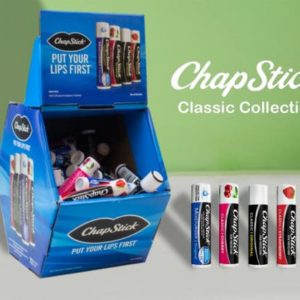 58457 - 6577    CHAPSTICK JAR **72CT ASSORTED* #4719