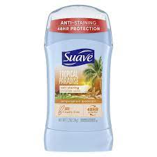 53722 - SUAVE SOLID 1.2 OZ DEO.*TROPICAL PARADISE