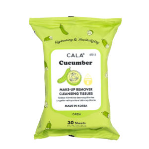 56679 - CALA MAKEUP REMOVER CLEANSING TISSUES: CUCUMBER (30 SHEETS