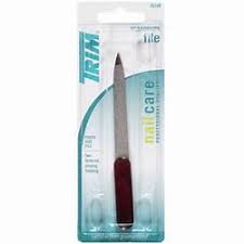 57112 - TRIM NAIL FILE 5 METAL SAPHIRE