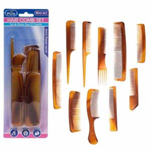56418 - HAIR COMB SET 10PC