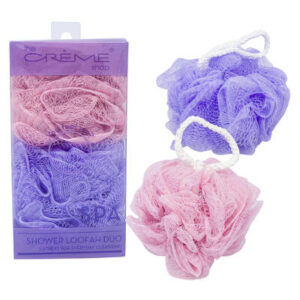 10570 - The Crème Shop Shower Loofah Duo