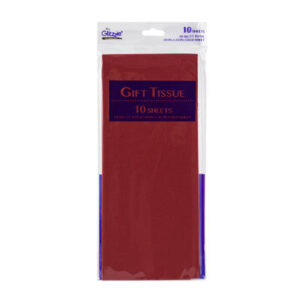 33055  - Gift Tissue Paper 10 Sheets, Red