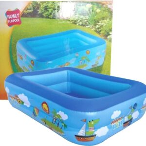48255  - 5FT RECTANGLE INFLATABLE SWIMMING POOL 80886